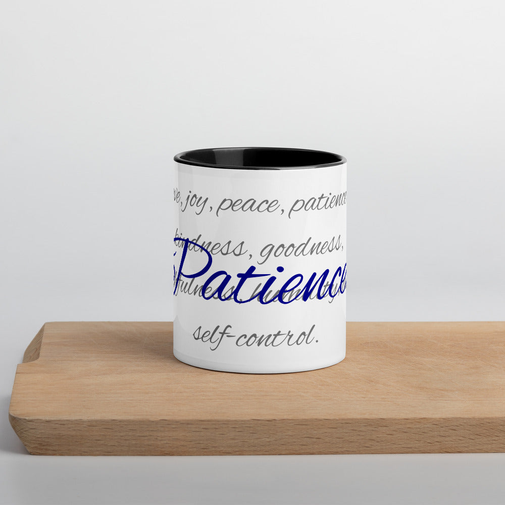 Mug with Color Inside - Patience image 1