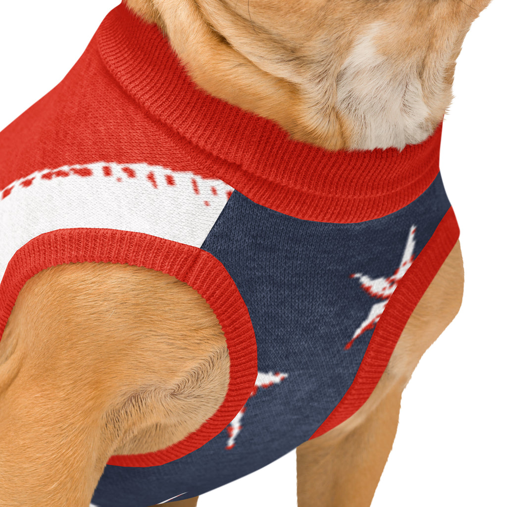 Patriotic Knitted Pet Sweater image 6