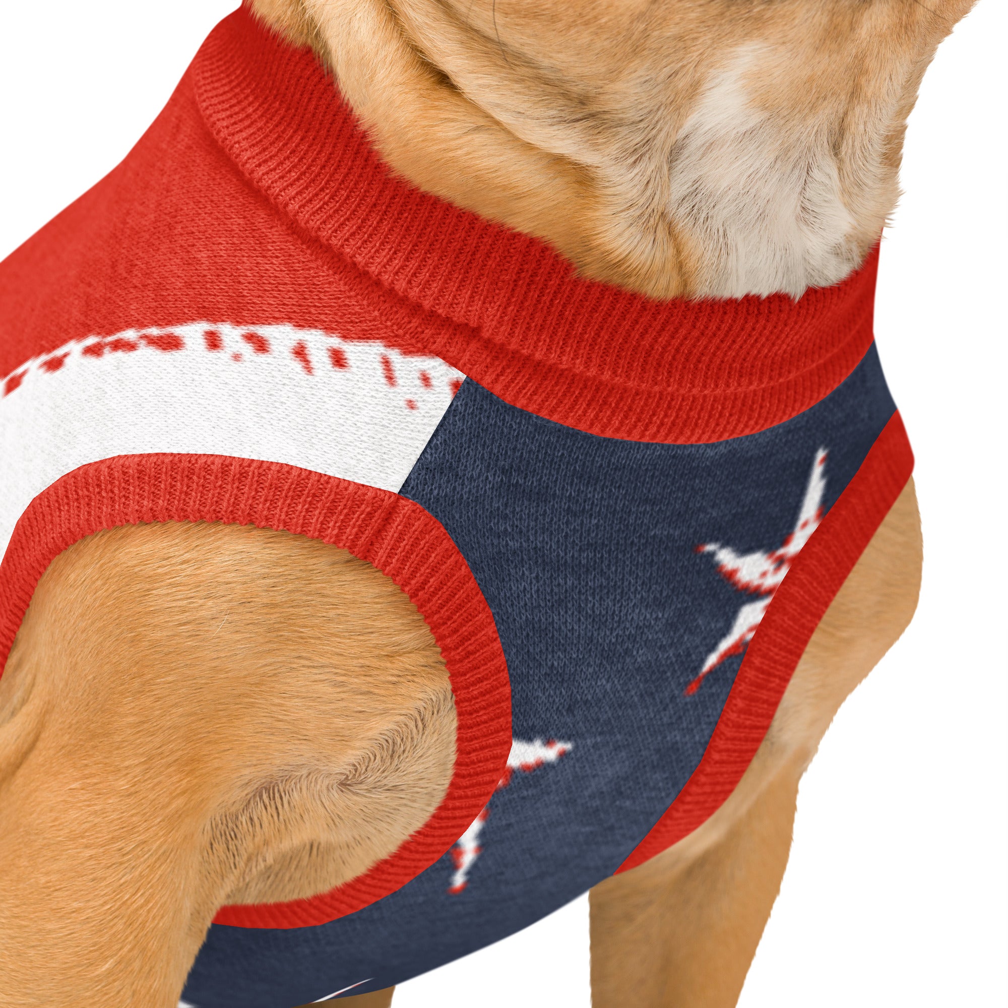 Patriotic Knitted Pet Sweater image 6