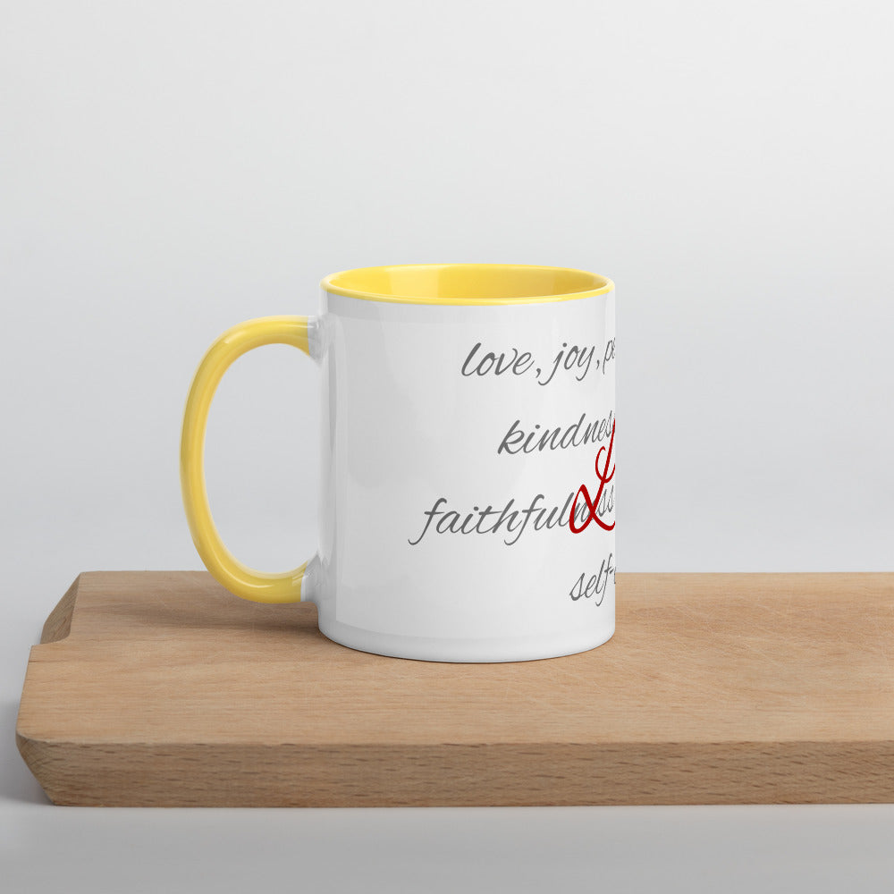 Mug with Color Inside - Love image 8