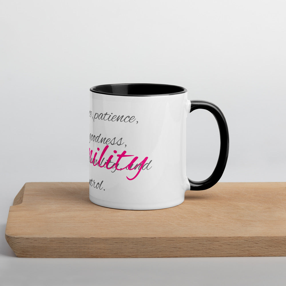 Mug with Color Inside - Humility image 3