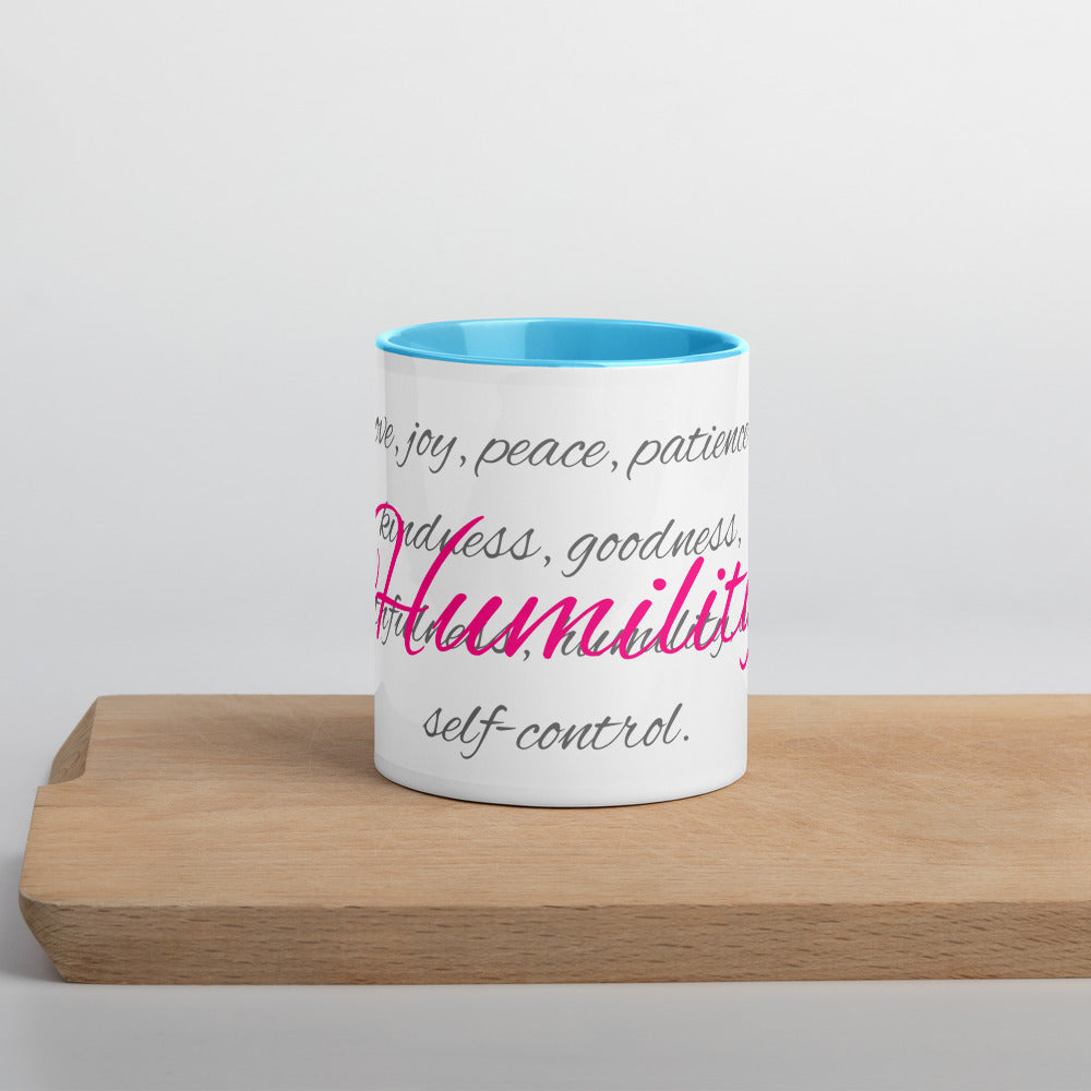 Mug with Color Inside - Humility image 4