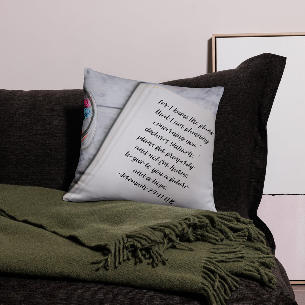 Basic Pillow -Jeremiah 29:11 image 5