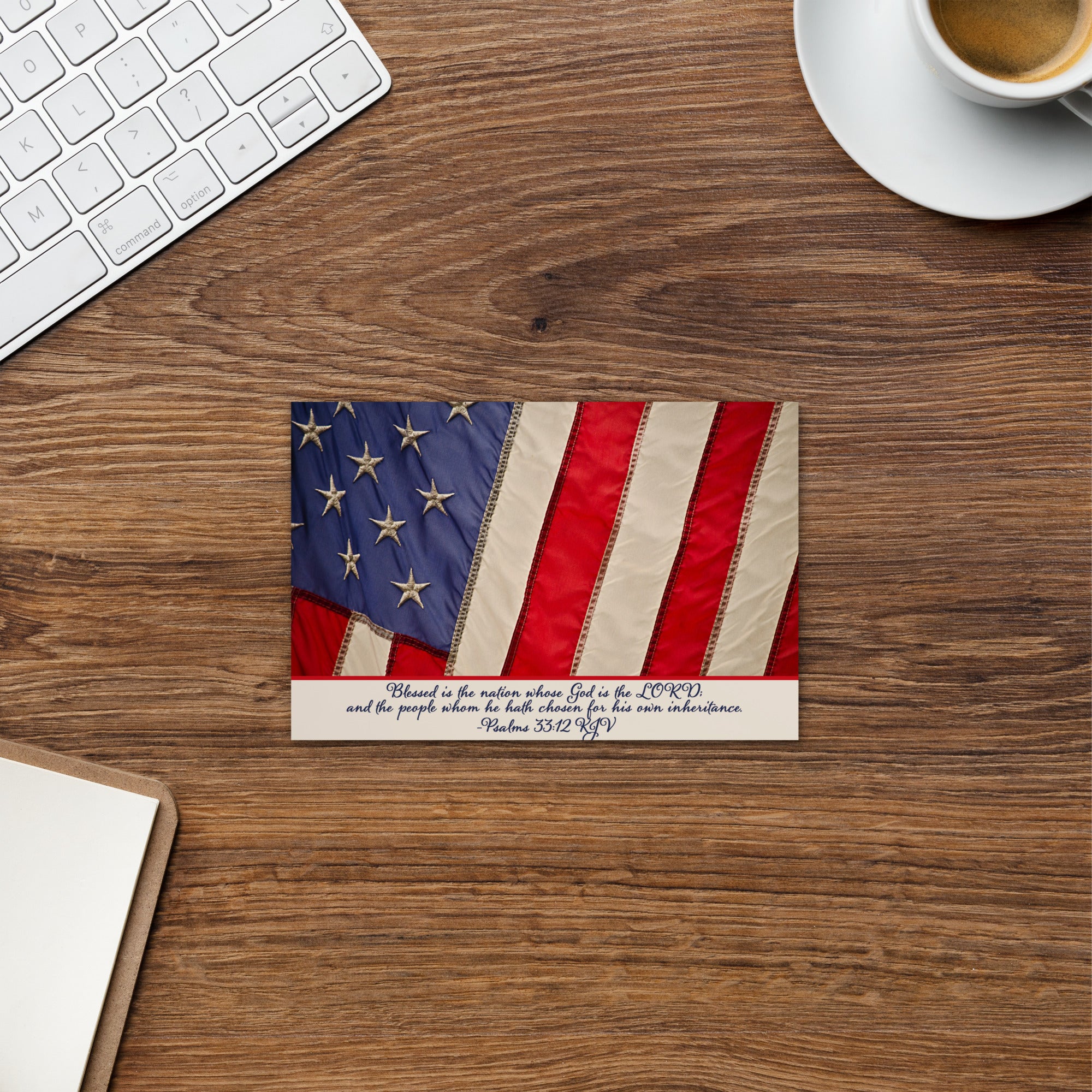 Standard Postcard - Psalm 33:12 image 0