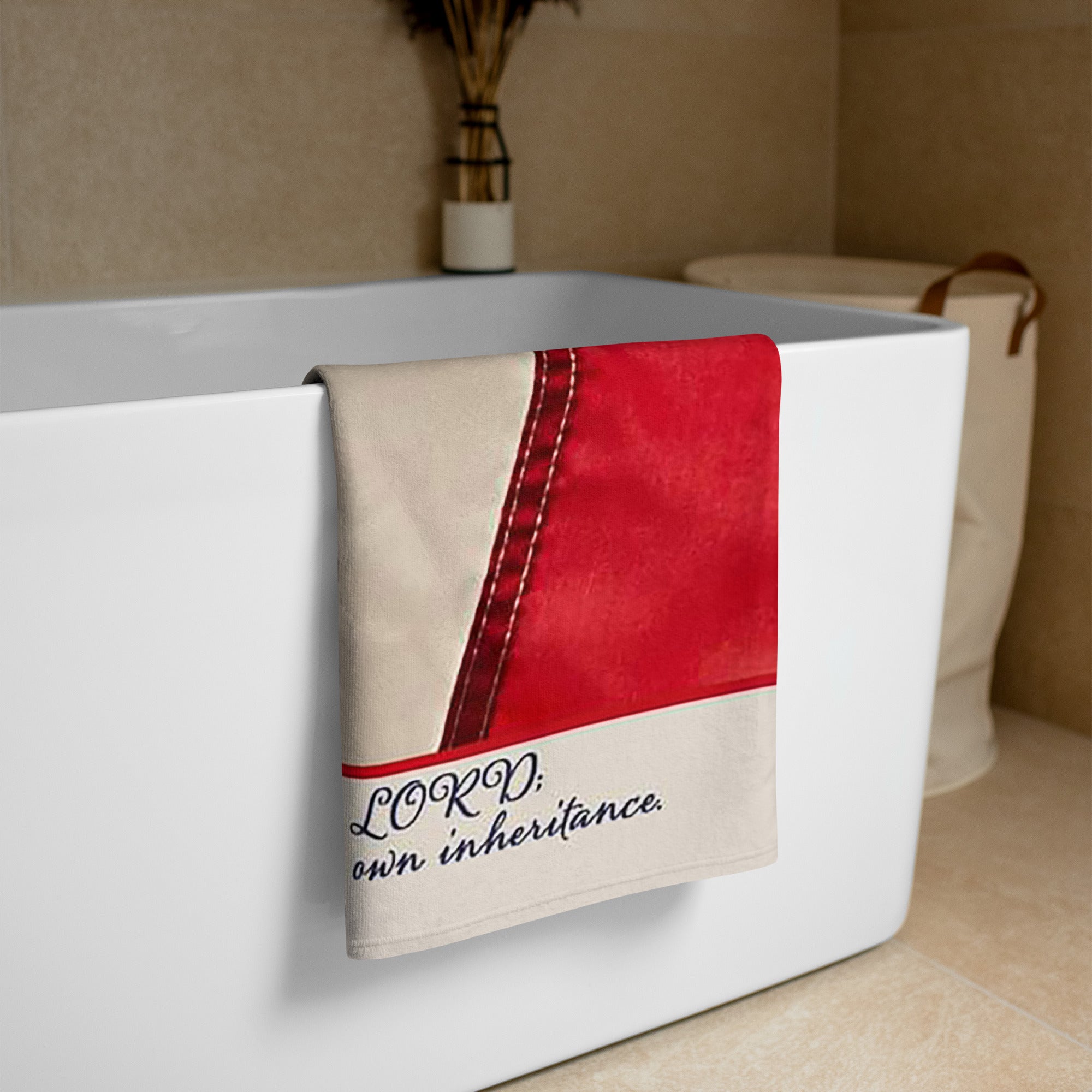 Towel - Psalm 33:12 image 5