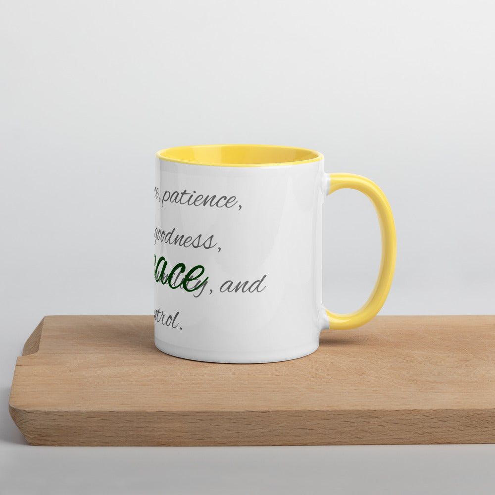 Mug with Color Inside - Peace image 8