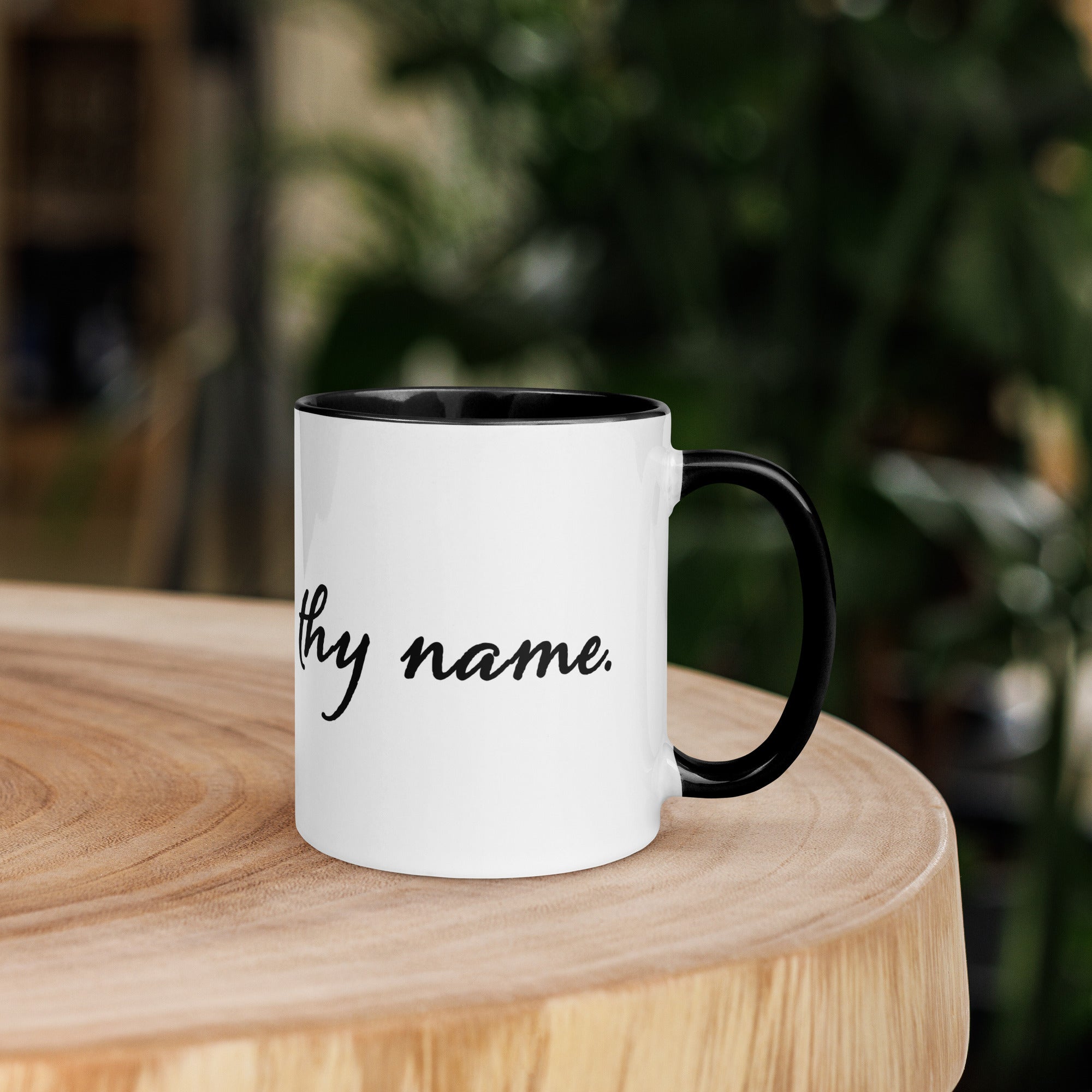 Mug with Color Inside - Luke 11:2-4 image 2