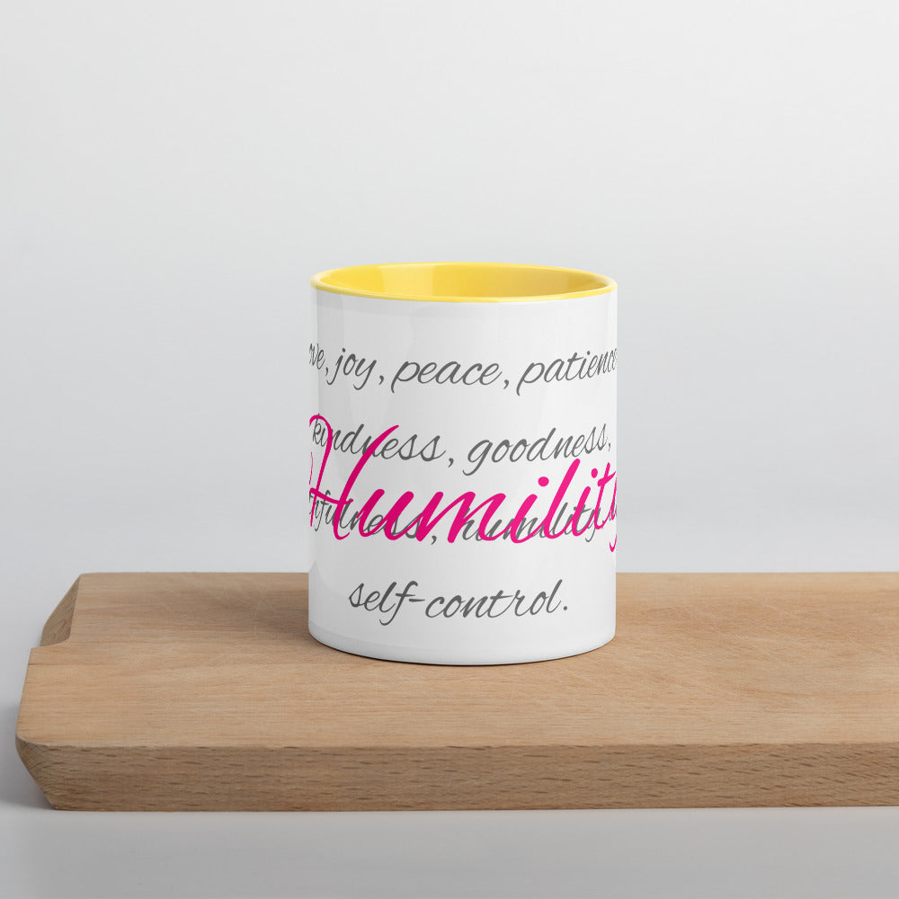 Mug with Color Inside - Humility image 7