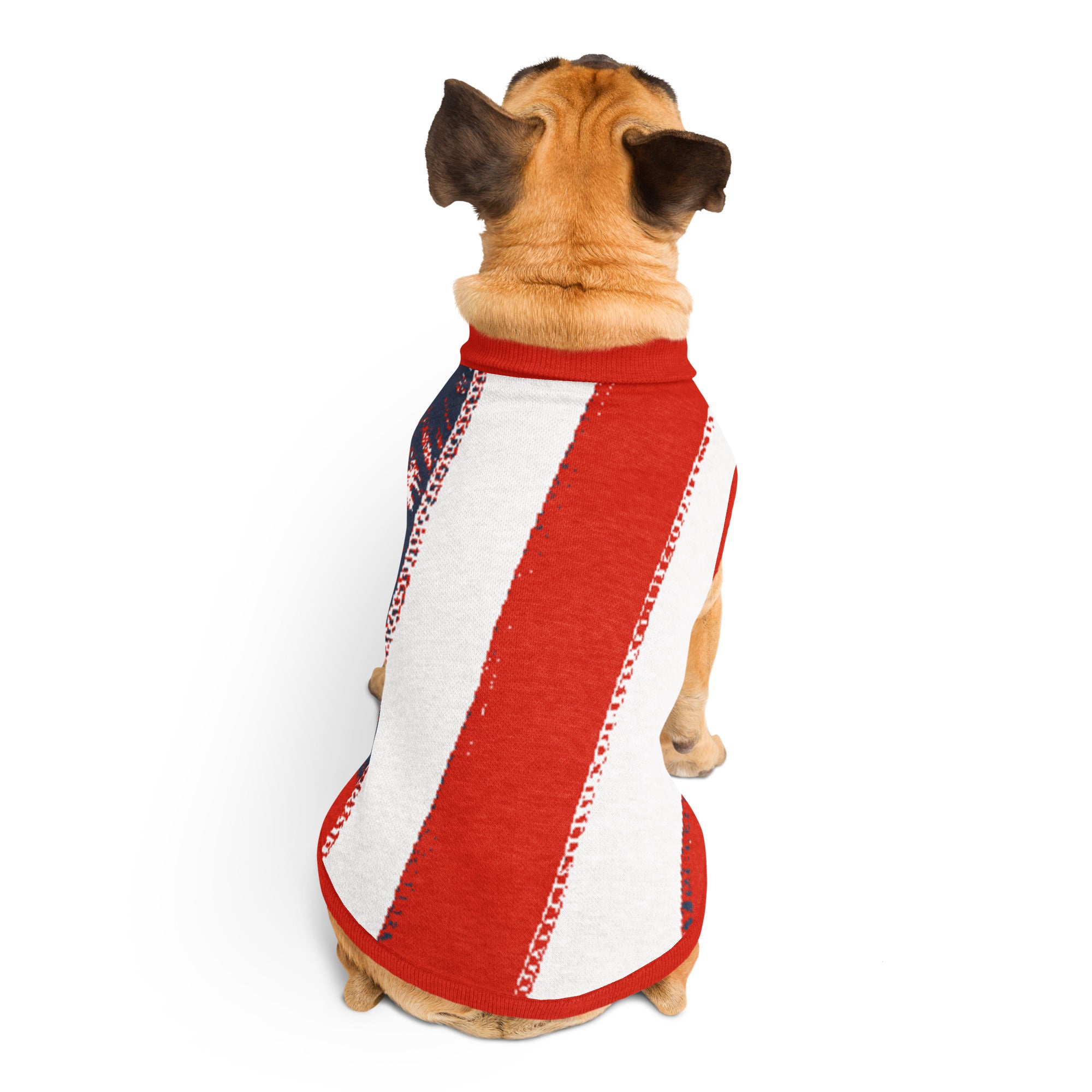 Patriotic Knitted Pet Sweater image 4