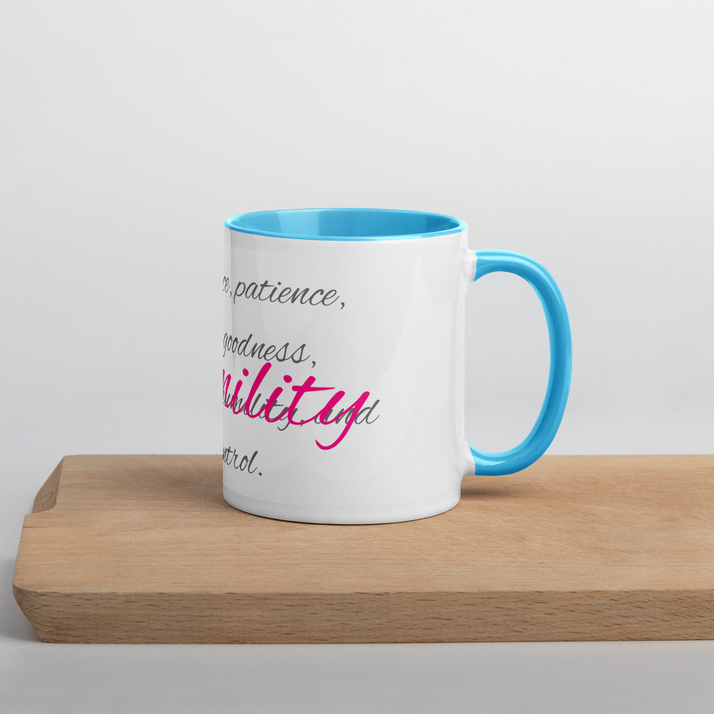 Mug with Color Inside - Humility image 6
