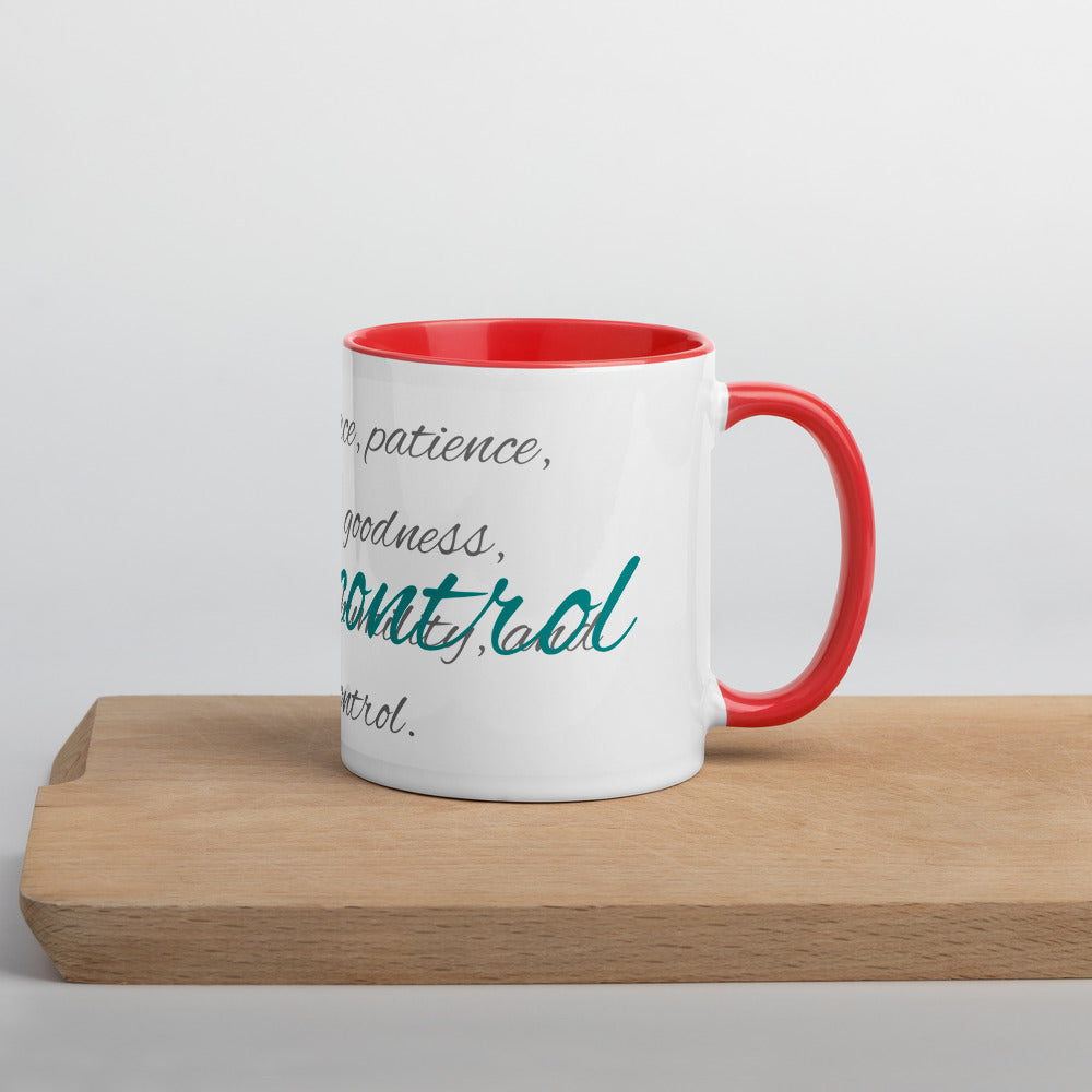 Mug with Color Inside - Self-control image 11