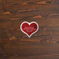 Heart-Shaped Pillow - John 3:16 image 1
