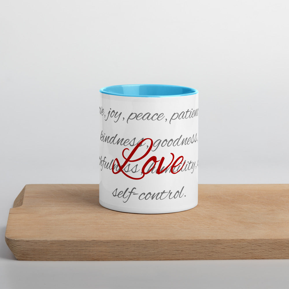 Mug with Color Inside - Love image 4