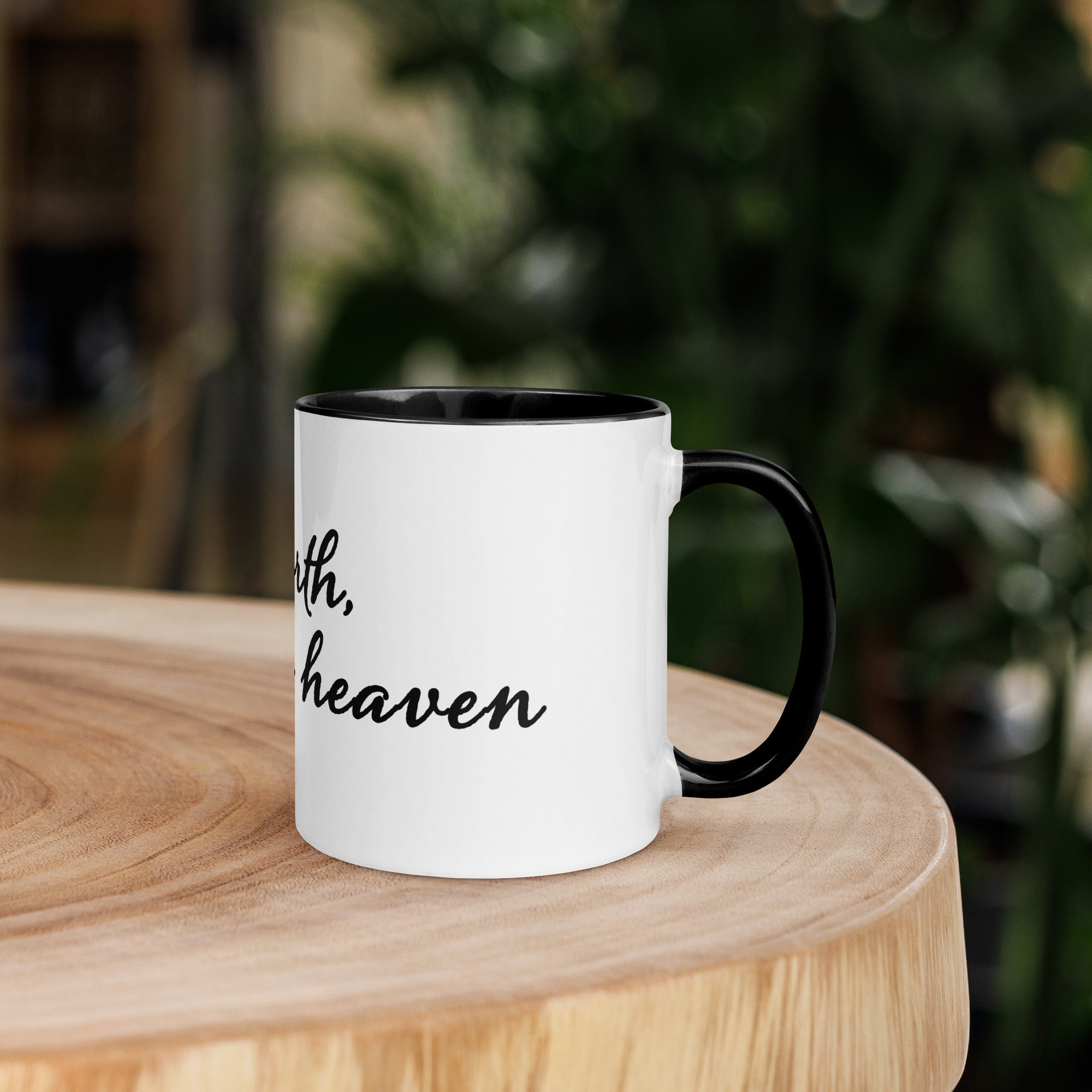 Mug with Color Inside  - Luke 11:2-4 Pt. 4 image 2