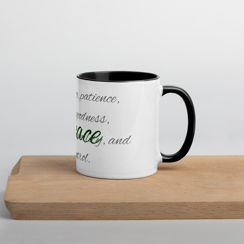 Mug with Color Inside - Peace image 3