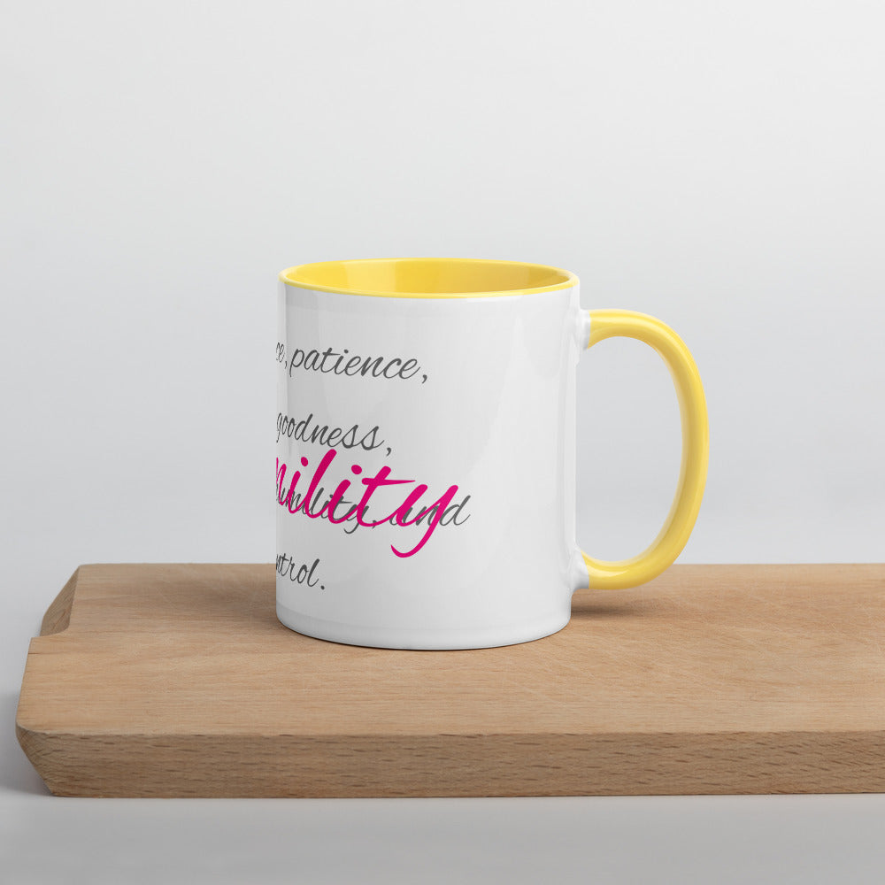 Mug with Color Inside - Humility image 8