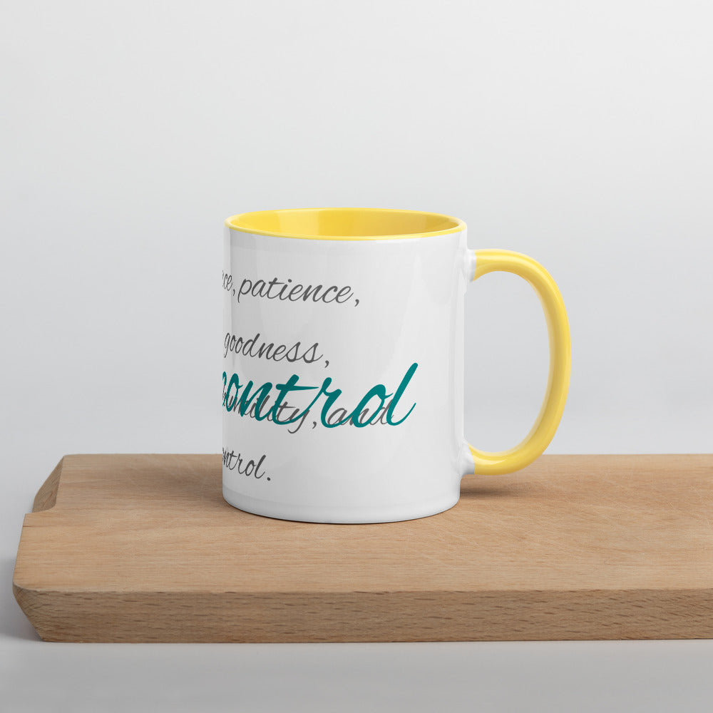 Mug with Color Inside - Self-control image 8