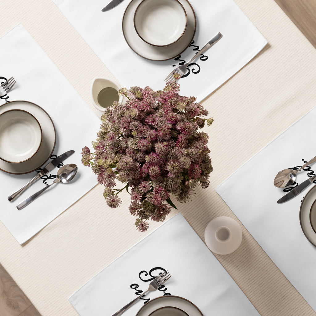Placemat 4 pc Set - Matthew 6:11 image 0