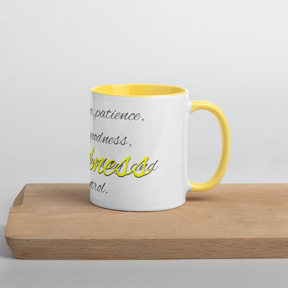 Mug with Color Inside - Kindness image 8