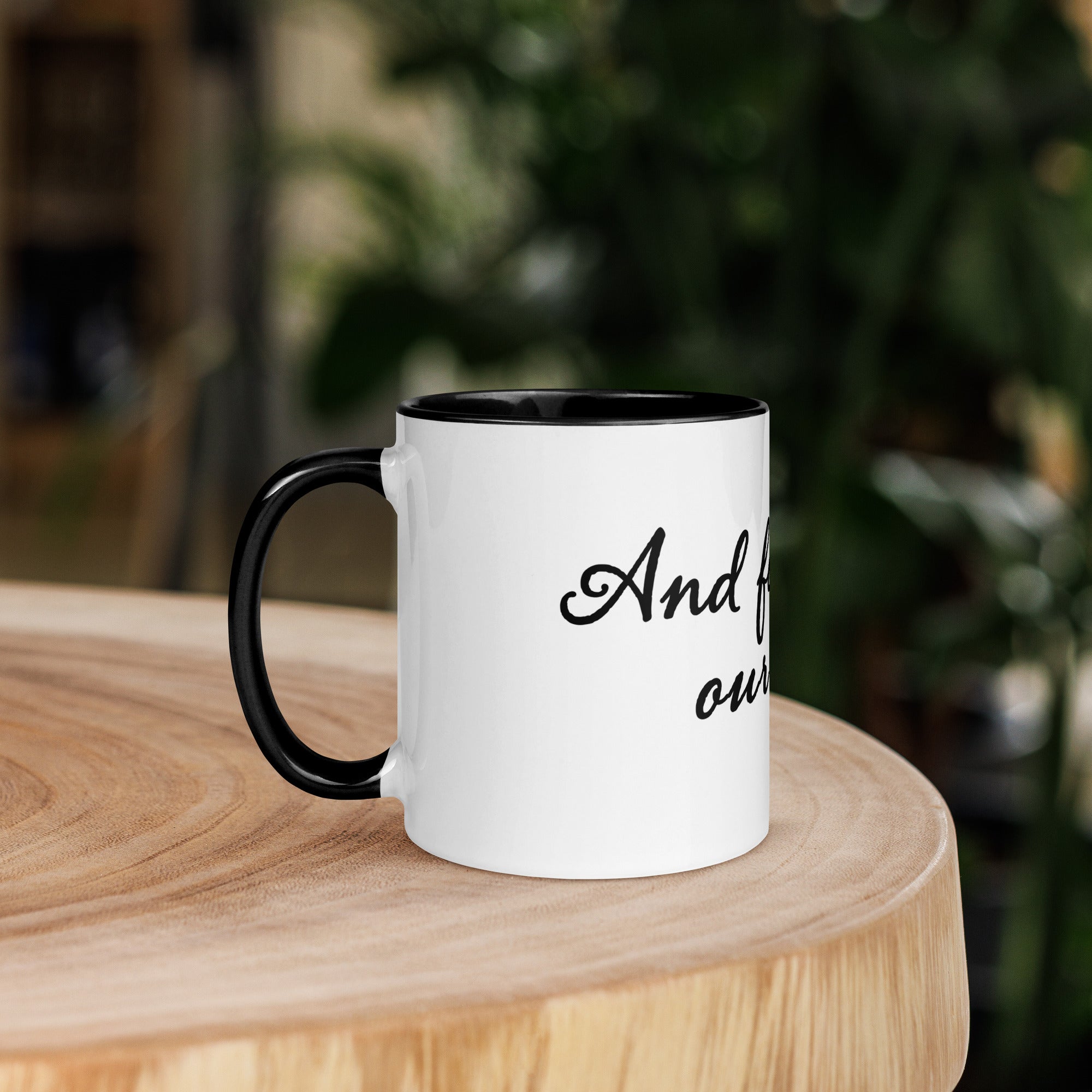 Mug with Color Inside - Luke 11:2-4 Pt. 6 image 0