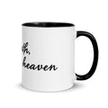 Mug with Color Inside  - Luke 11:2-4 Pt. 4 - Black image
