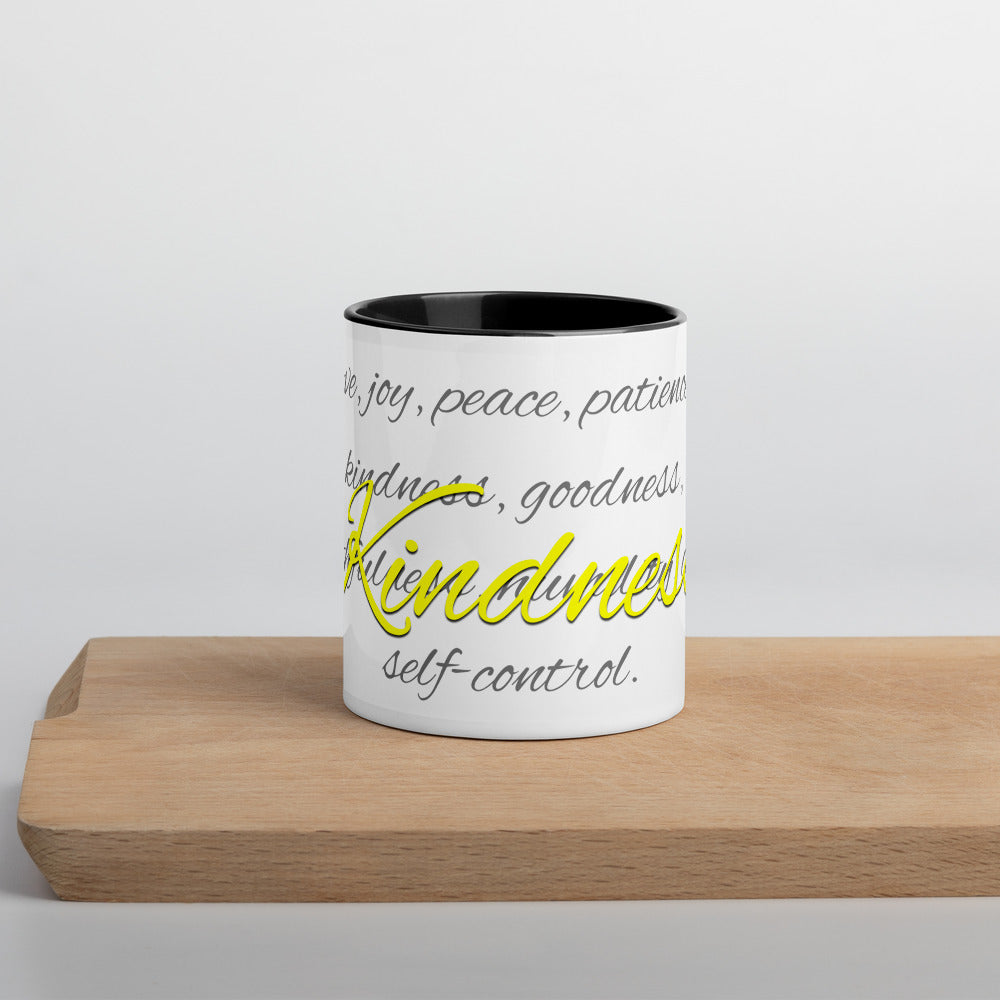 Mug with Color Inside - Kindness image 1