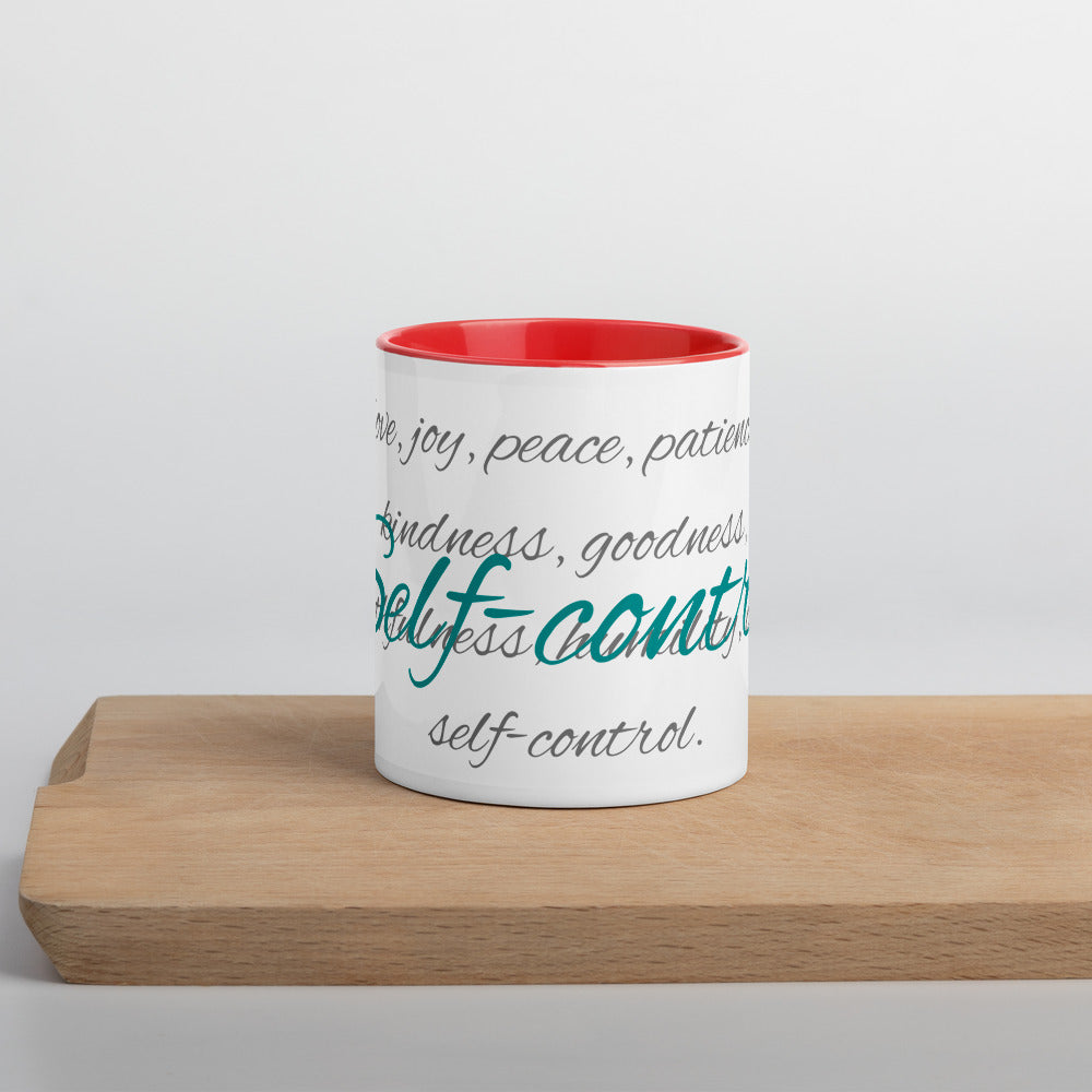 Mug with Color Inside - Self-control image 9