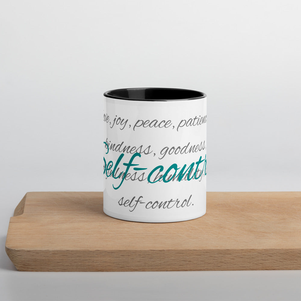 Mug with Color Inside - Self-control image 1