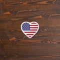 Heart-Shaped Flag Pillow image 1