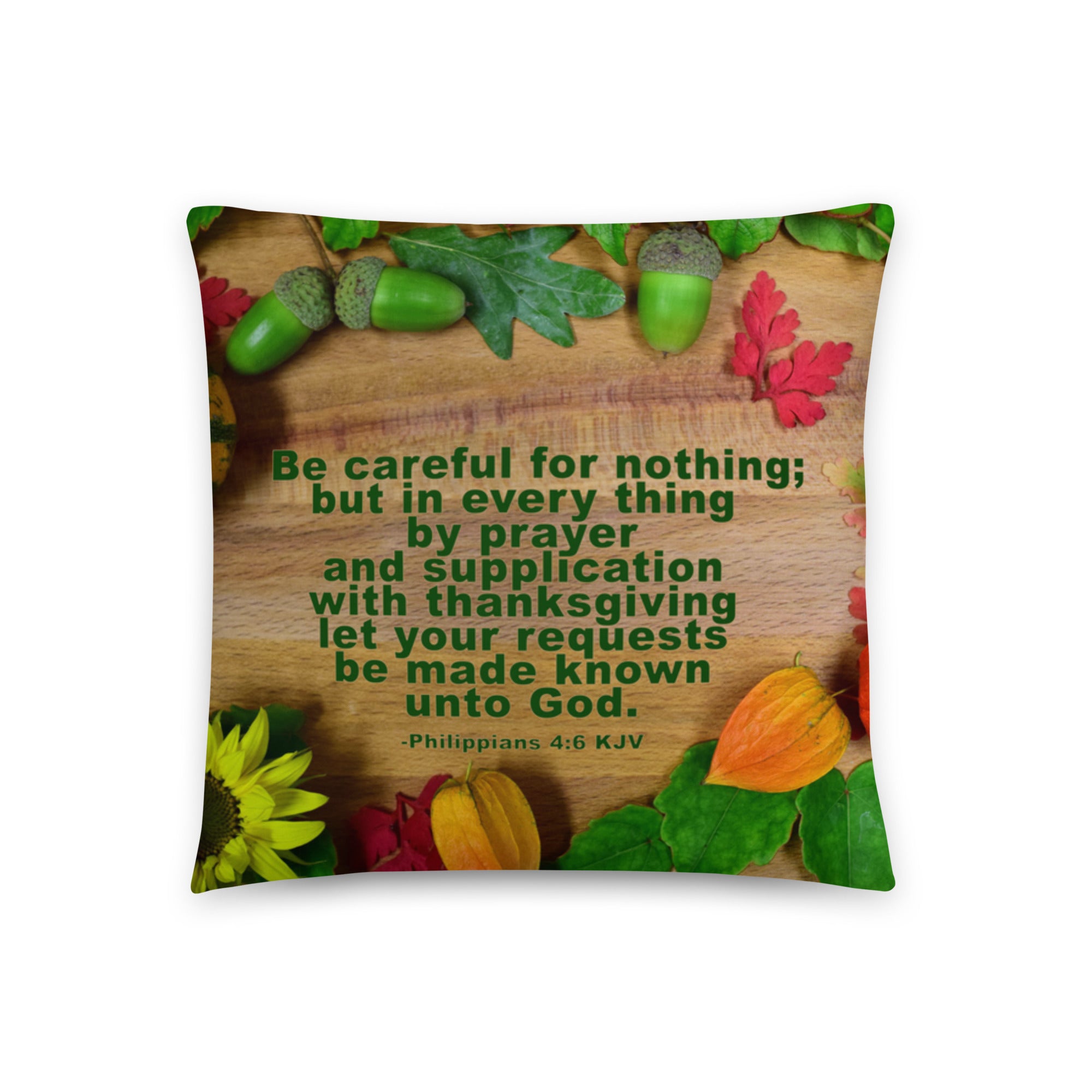 Basic Pillow - Philippians 4:6