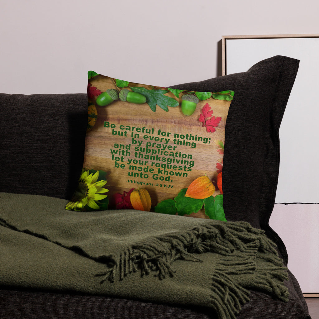 Basic Pillow - Philippians 4:6