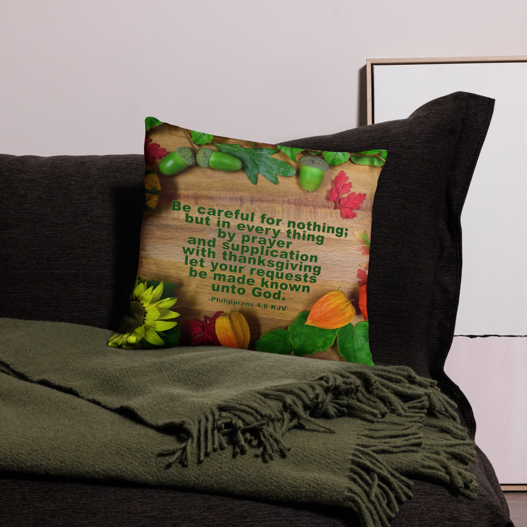 Basic Pillow - Philippians 4:6