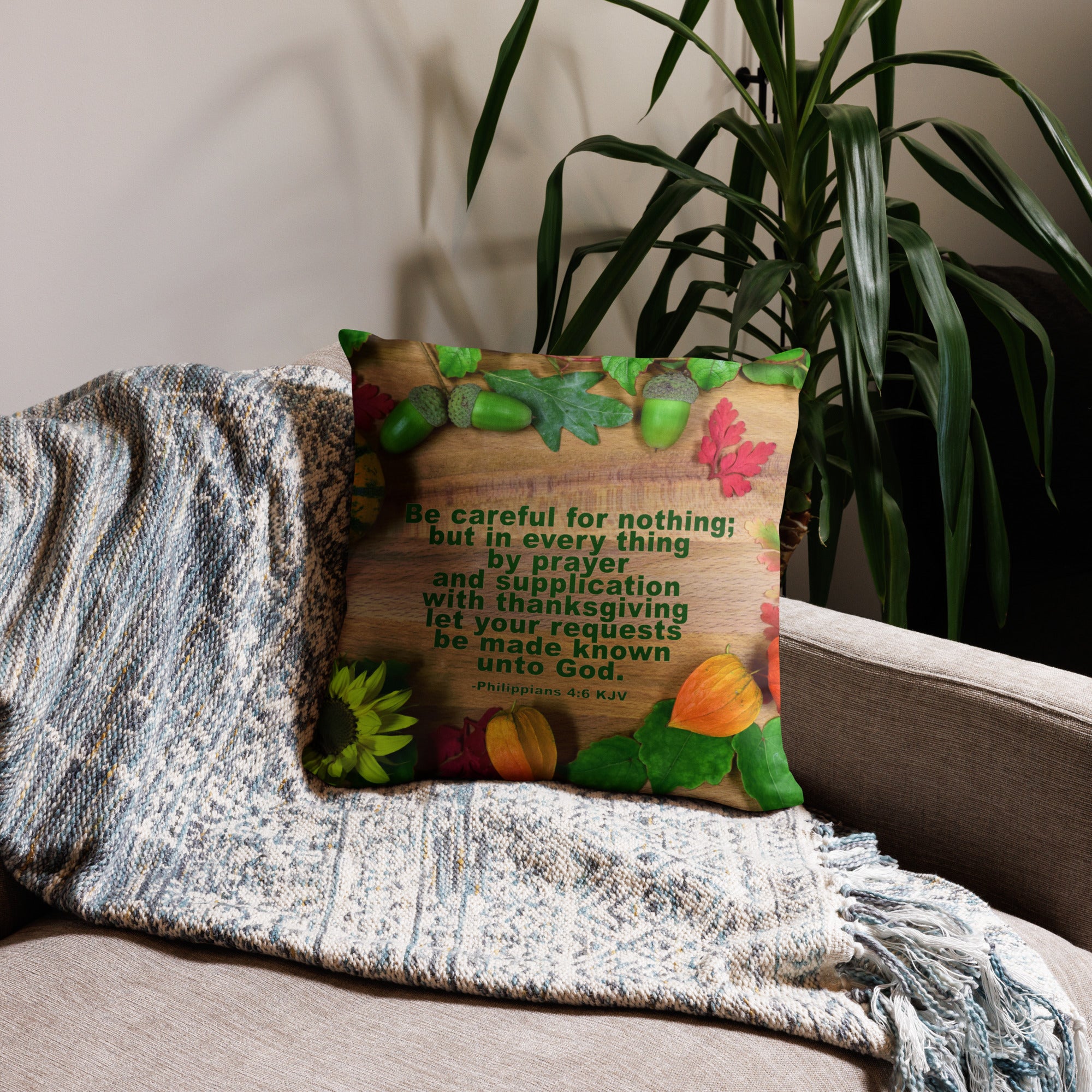Basic Pillow - Philippians 4:6