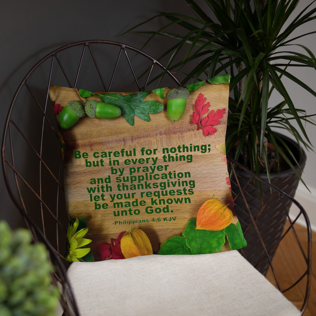 Basic Pillow - Philippians 4:6