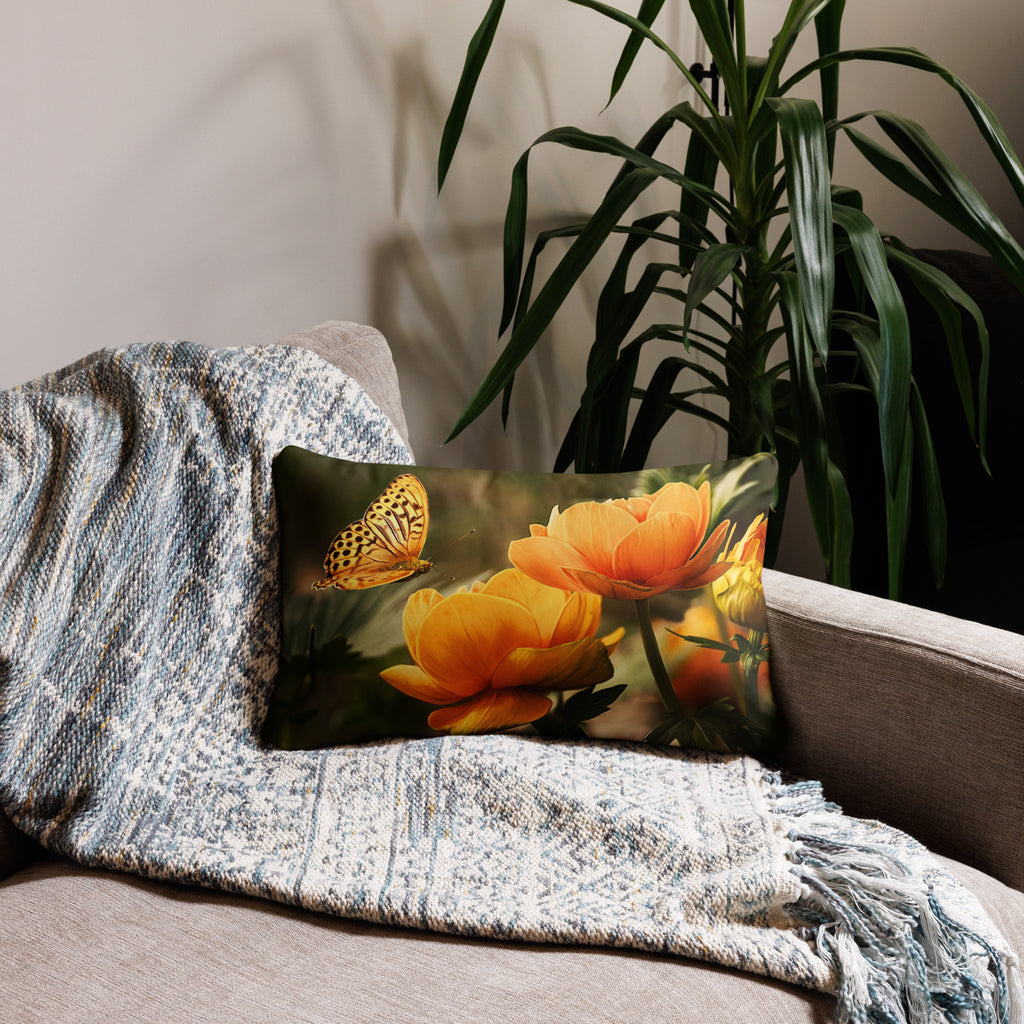 Basic Pillow - Golden Hour Butterfly