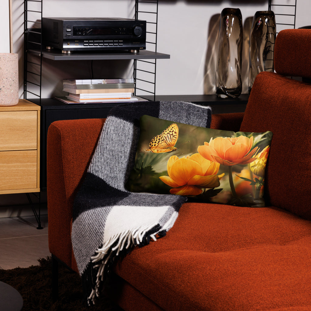 Basic Pillow - Golden Hour Butterfly