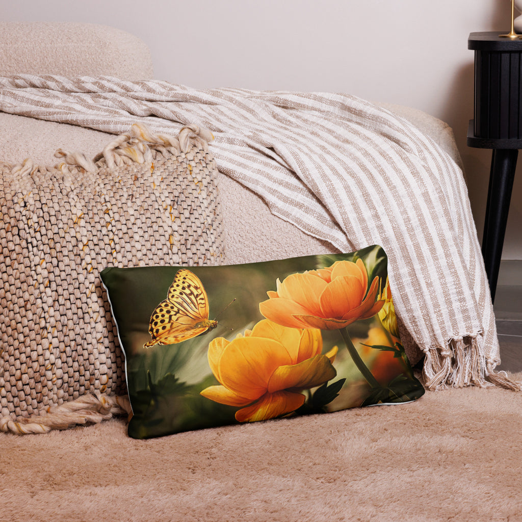 Basic Pillow - Golden Hour Butterfly