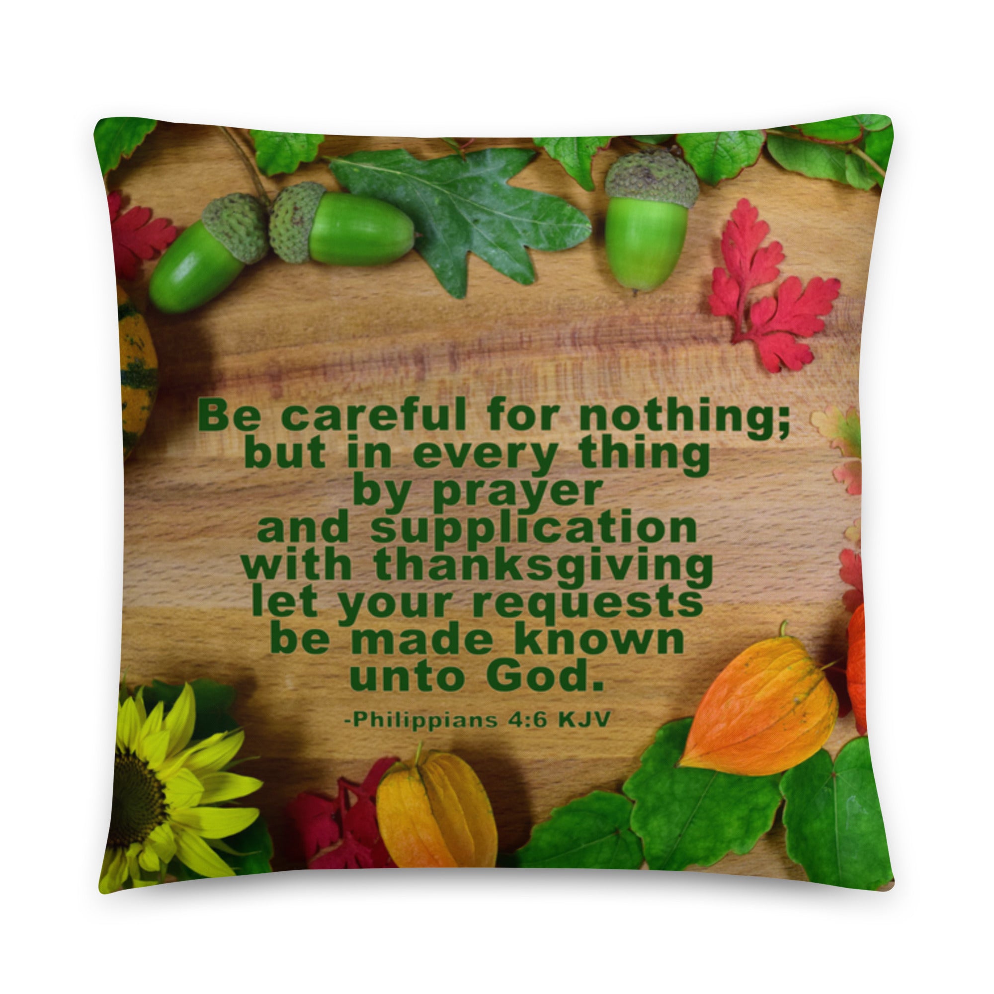 Basic Pillow - Philippians 4:6