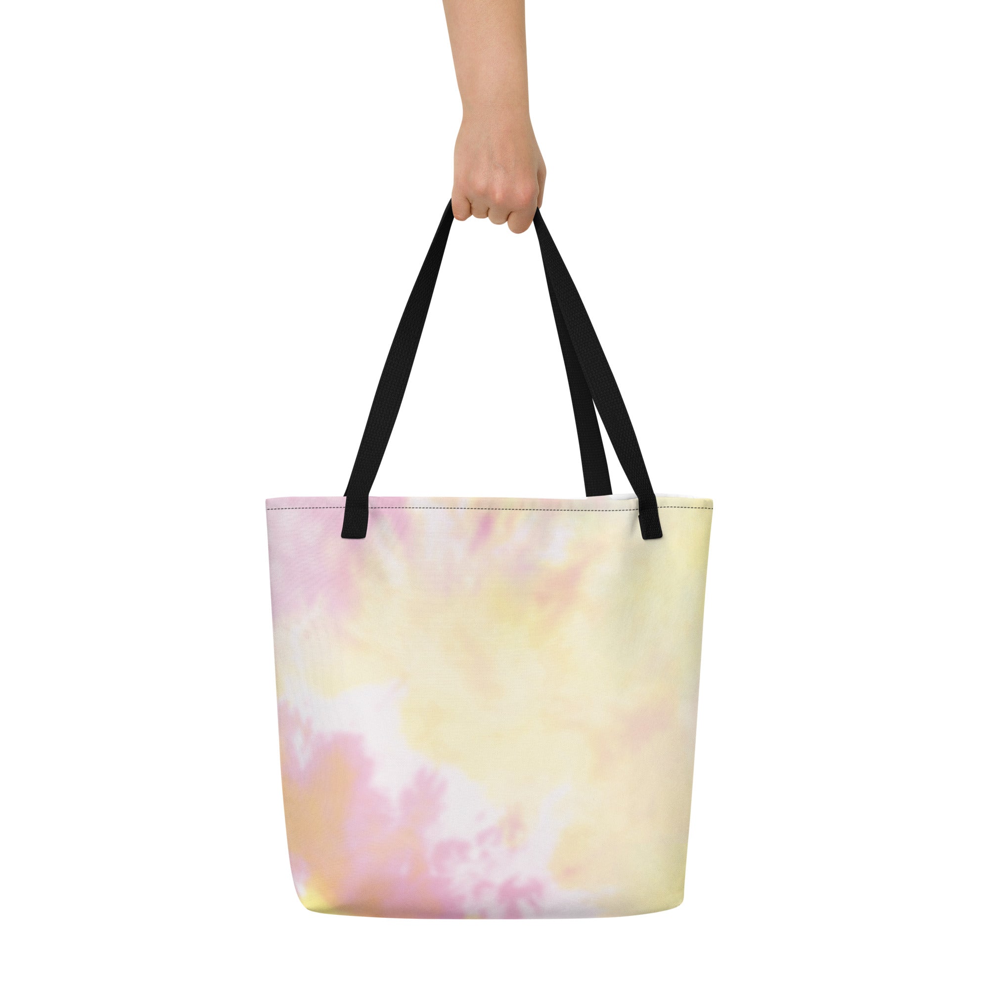 All-Over Print Large Tote Bag | Tie-Die