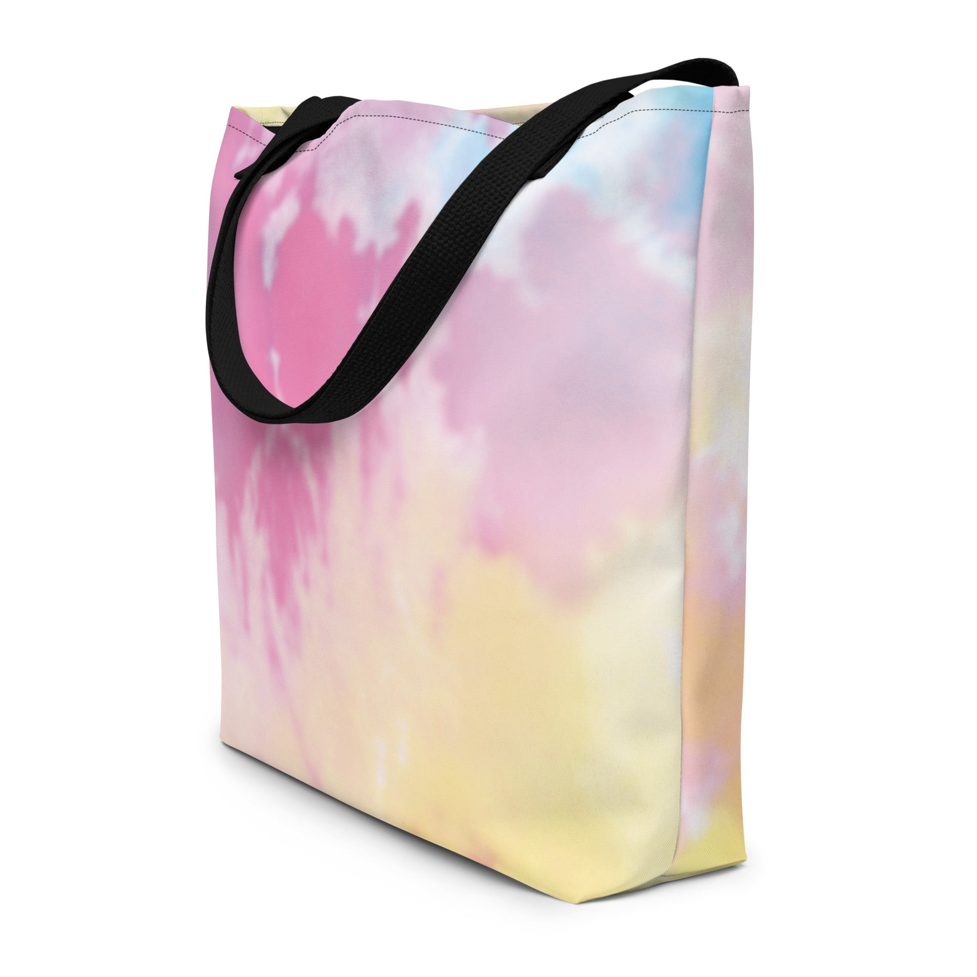 All-Over Print Large Tote Bag | Tie-Die