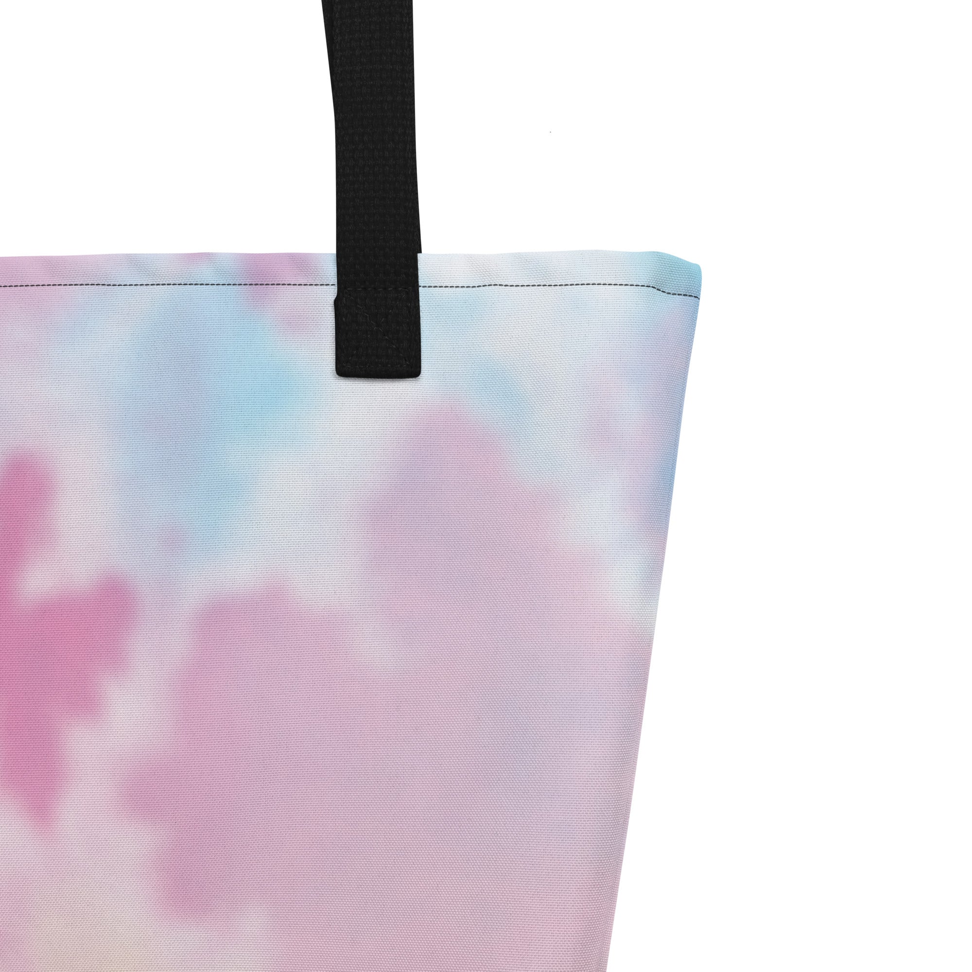 All-Over Print Large Tote Bag | Tie-Die