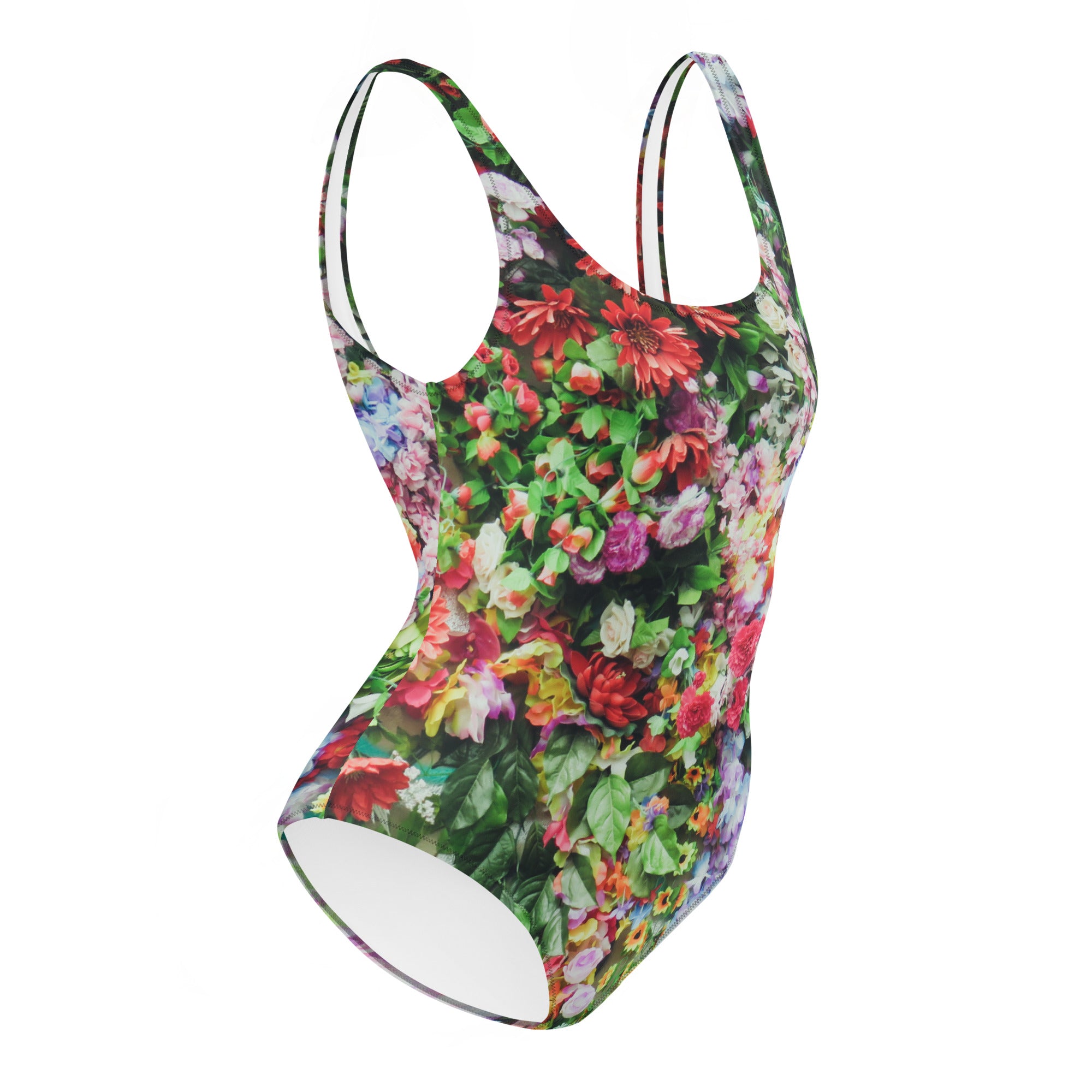 One-Piece Swimsuit - Multi-floral
