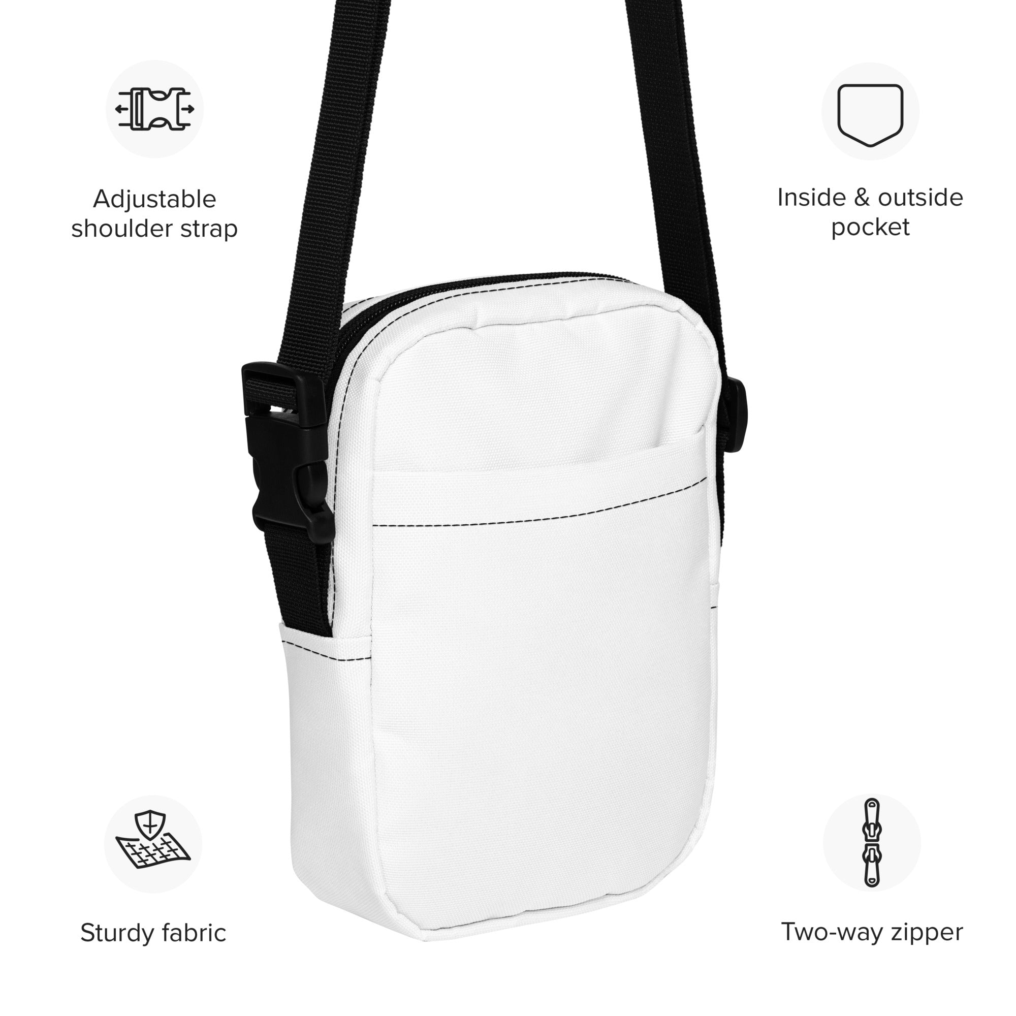Utility Crossbody Bag - Love
