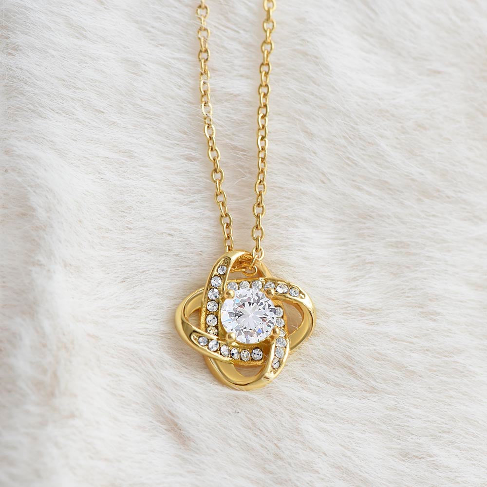 Love Knot Necklace - To My Wife