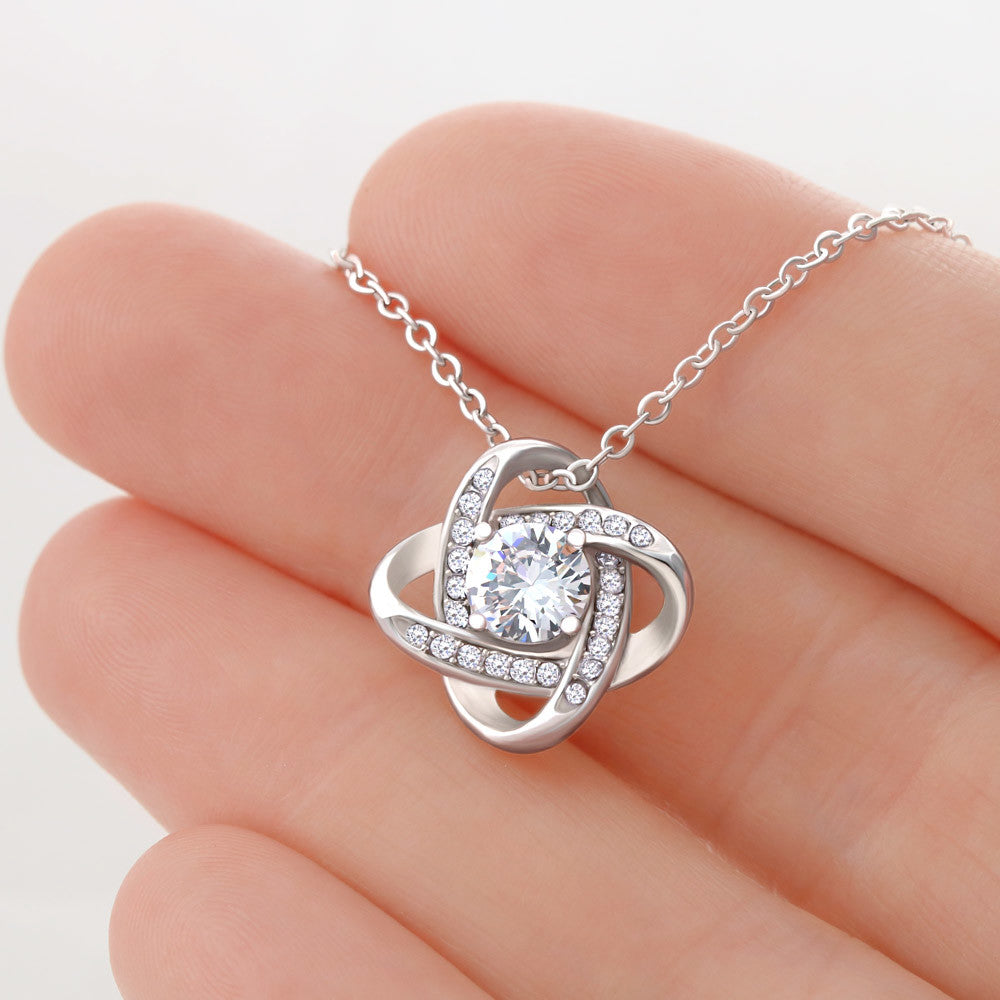 Love Knot Necklace - To My Wife