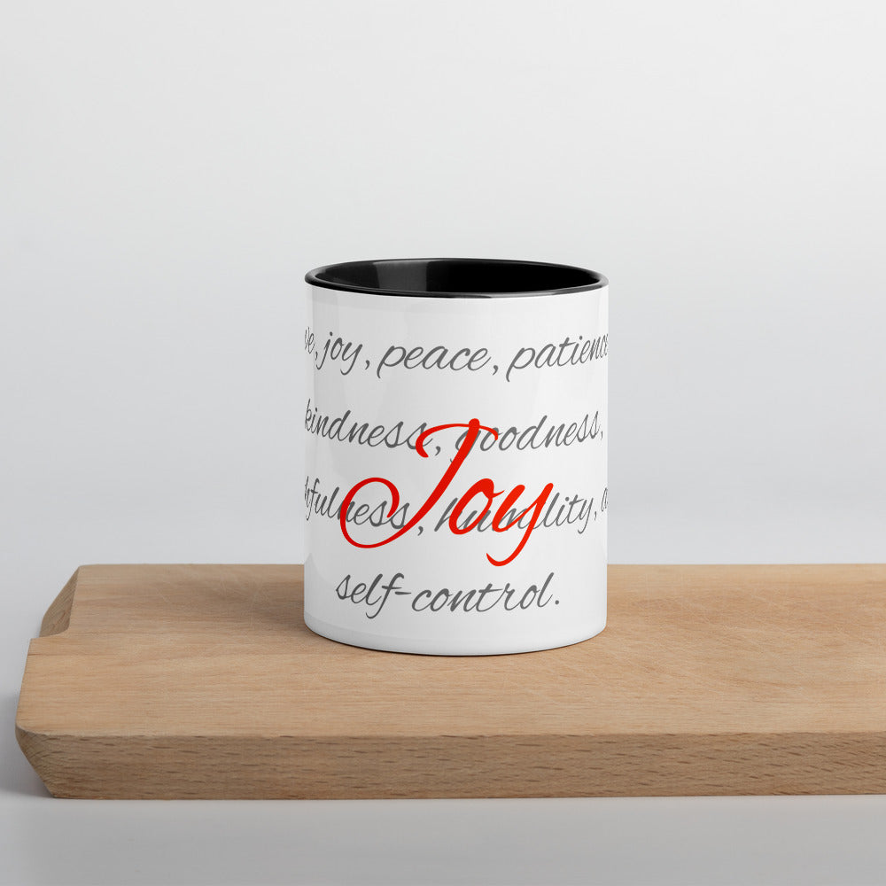 Mug with Color Inside - Joy image 1