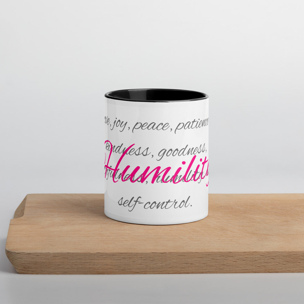 Mug with Color Inside - Humility image 1