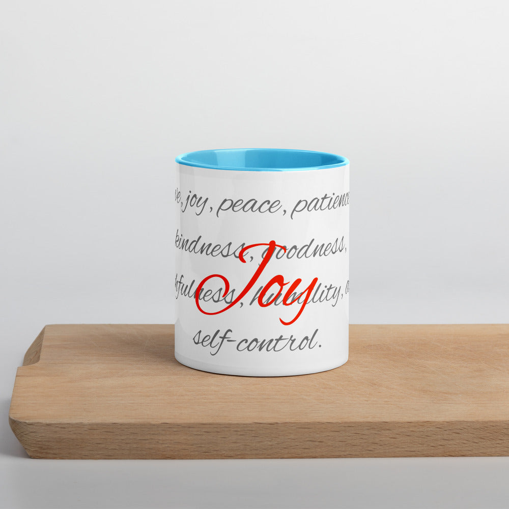Mug with Color Inside - Joy image 3