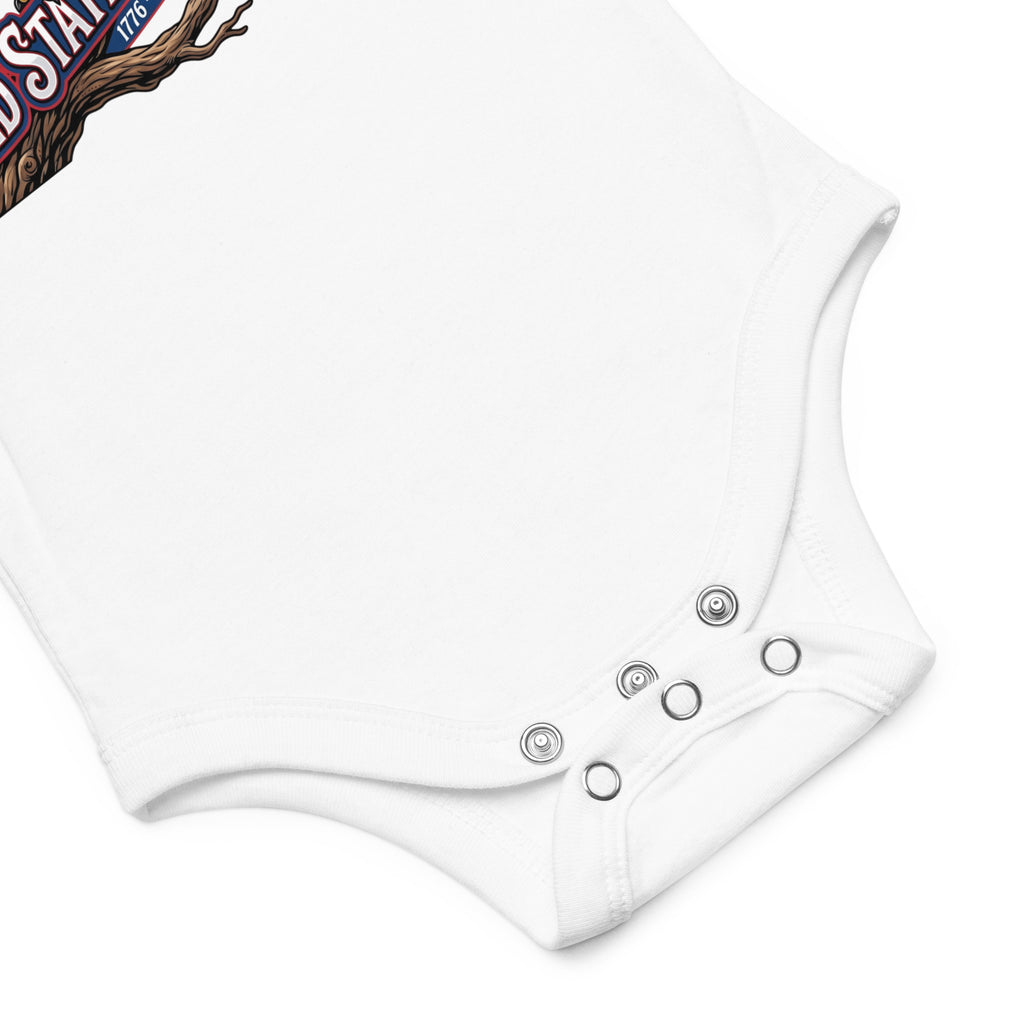 Baby Short Sleeve One Piece - USA 250 Eagle