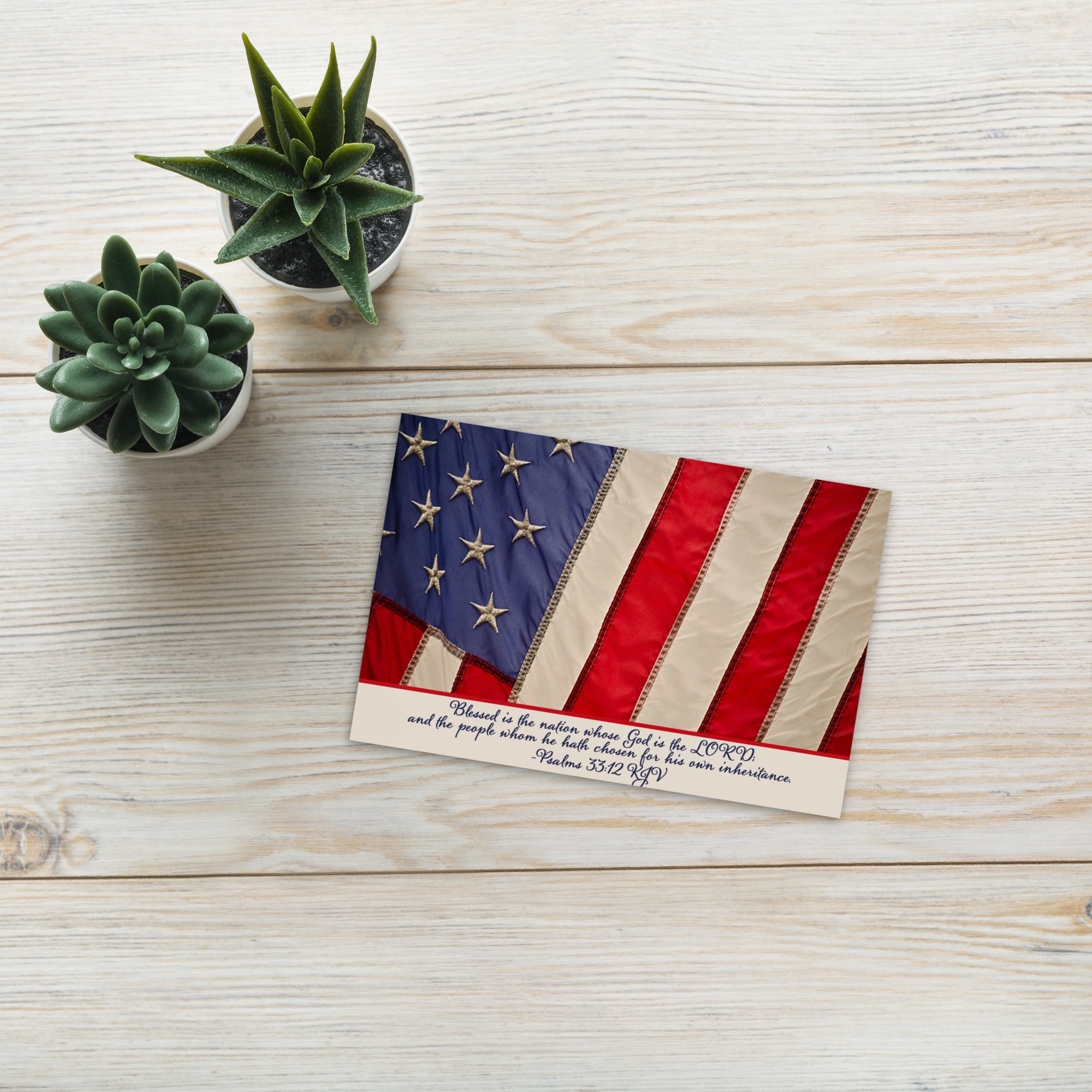 Standard Postcard - Psalm 33:12 image 2